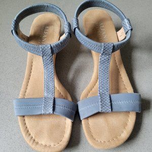 Alfani Women's Step 'N Flex Voyage Wedge Sandals Sz 5.5 M